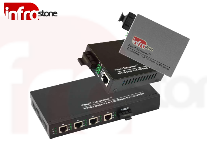 100BaseFX Singlemode Media Converter