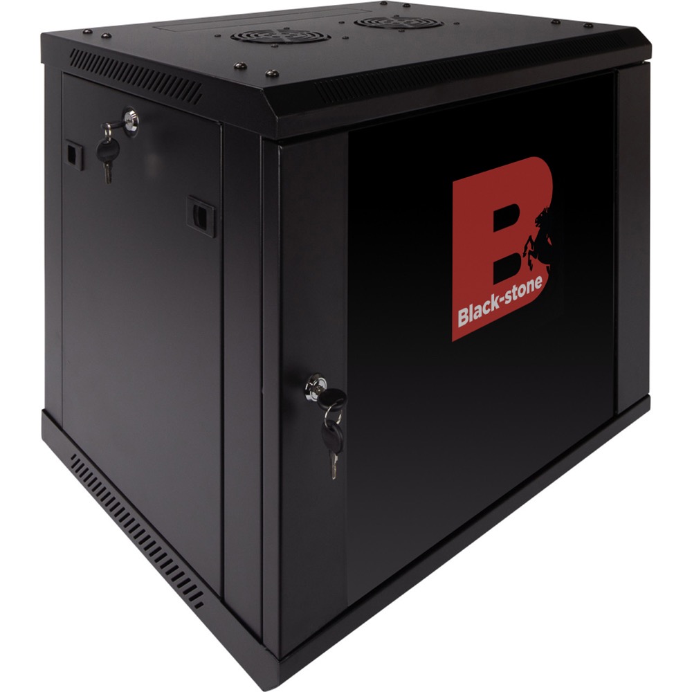 BLACKSTONE VLINE 9U 450mm Depth Wall-Mount Networking Cabinet