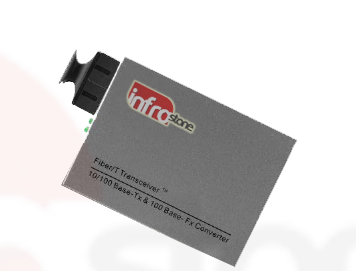 100Base-FX Multimode Media Converter