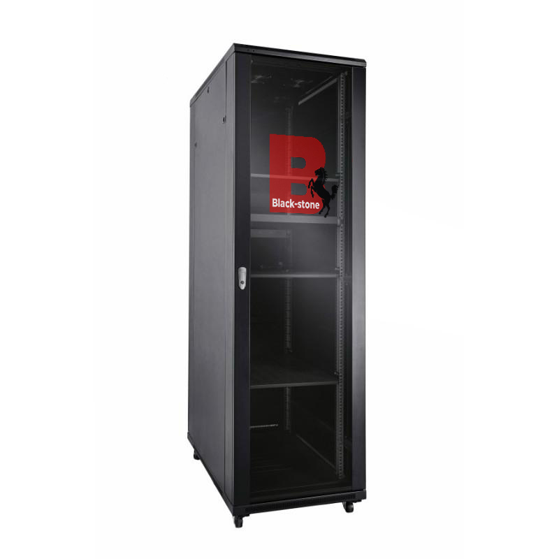 BLACKSTONE Air 42U Network Server Cabinet, 600mm x 800mm, 19 Data Rack Cabinet, 