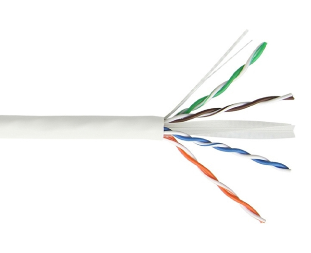 BLACKSTONE CAT6 U/UTP Ethernet Bulk Cable, Indoor, 1000ft, 23AWG 4 Pair Solid Pu