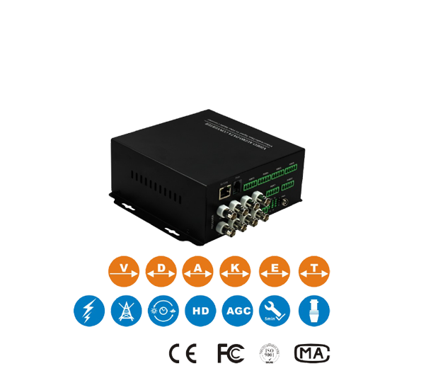 From 1 TO 16 Channel Video/Data Digital Optical Converter