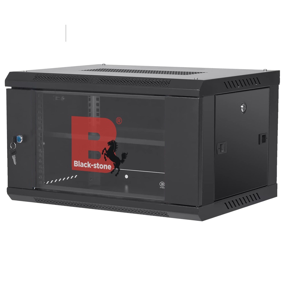 BLACKSTONE Air 4U Wall-Mount Network Server Cabinet, 450mm, 19 Data Rack Cabinet