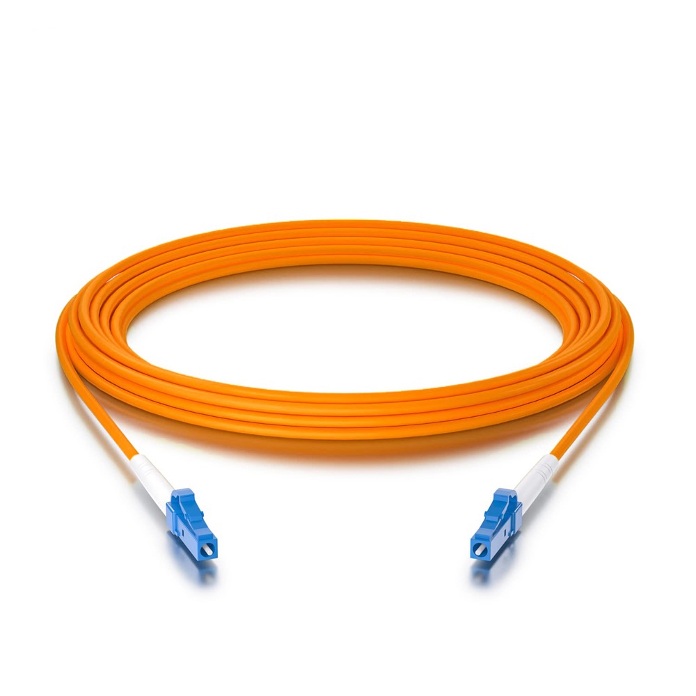 BLACKSTONE Fiber Patch Cable LC to LC, OM1 1Gb/Gigabit, Multimode OM1, Simplex 6