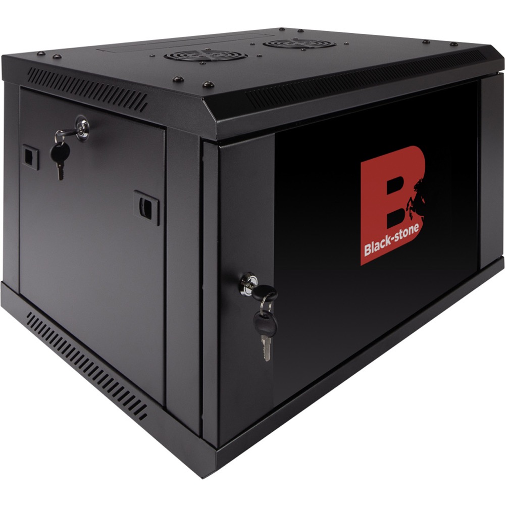 BLACKSTONE VLINE 6U 450mm Depth Wall-Mount Networking Cabinet