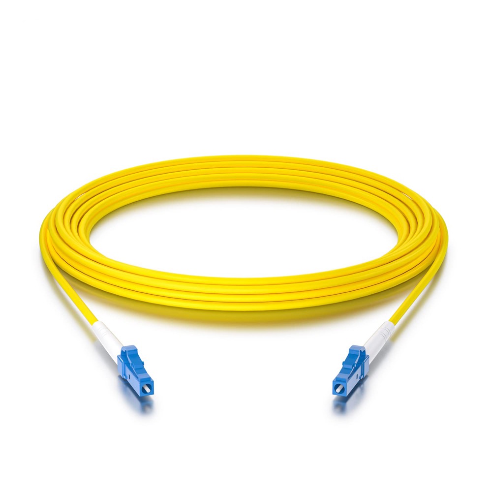 BLACKSTONE Fiber Patch Cable LC to LC, OS2 10Gb/Gigabit, Single mode Simplex 9/1